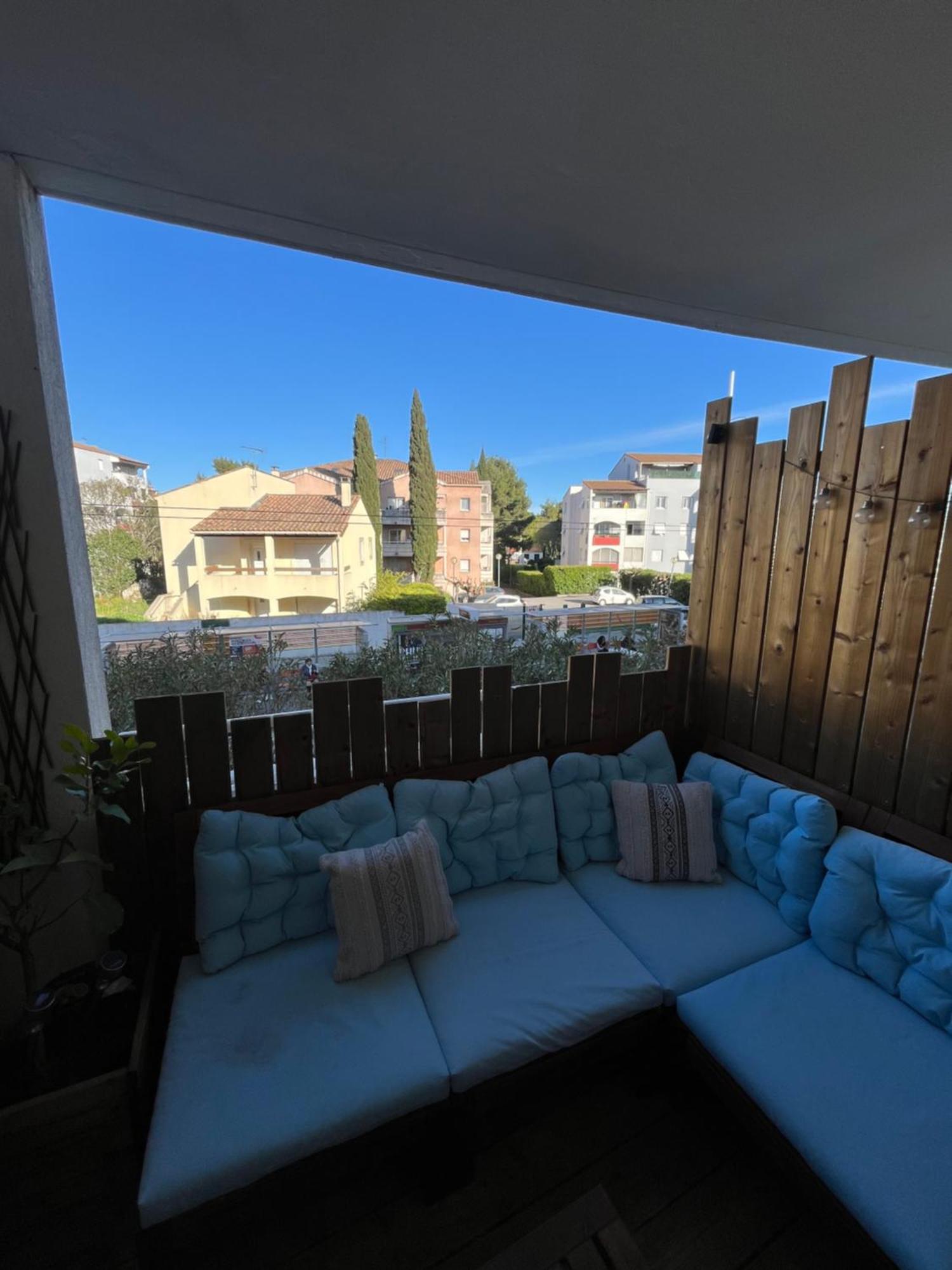 Joli T2/ Tram/ Clim/ Parking/ Wifi/ Piscine Apartamento Montpellier Exterior foto